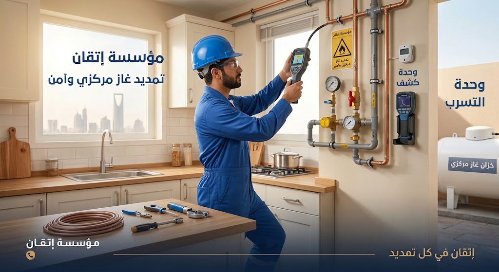 شركة تمديد غاز مركزي بالرياض